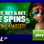 Deset Free Spinů grátis u Coral Casino na novém výherním automatu Secrets of the Amazon