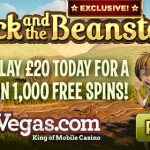 Logo soutěže Vyhrajte svůj díl z tisíce Free Spinů na LeoVegas Casino