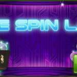 Logo výherního automatu The Spin Lab