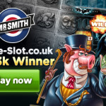Čtenář magazínu Online-Slot.co.uk vyhrál 13 300 EUR u Mr Smith Casino na pěti výherních automatech