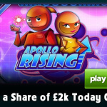Podíl z dvoutisícové GBP ceny k vyhrání nyní u bgo Vegas Casina na online automatu Apollo Rising