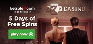 Sto a padesát Free Spinů za pět dní jedině u Betsafe Casina